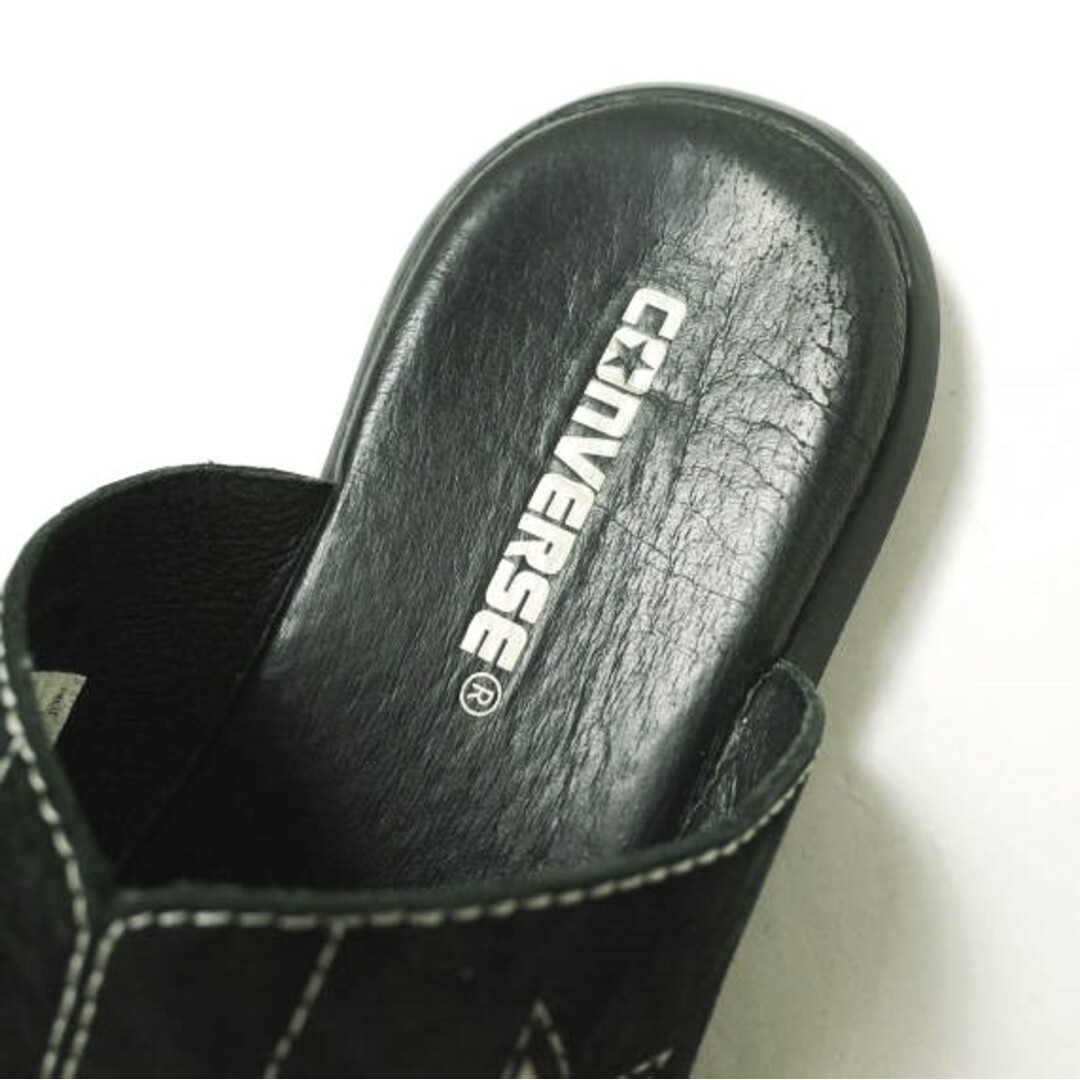 CONVERSE(コンバース)のCONVERSE ADDICT コンバースアディクト ONE STAR SANDAL ワンスターサンダル 35200130 US5.5(24cm) BLACK スエード シューズ【中古】【CONVERSE ADDICT】 レディースの靴/シューズ(サンダル)の商品写真