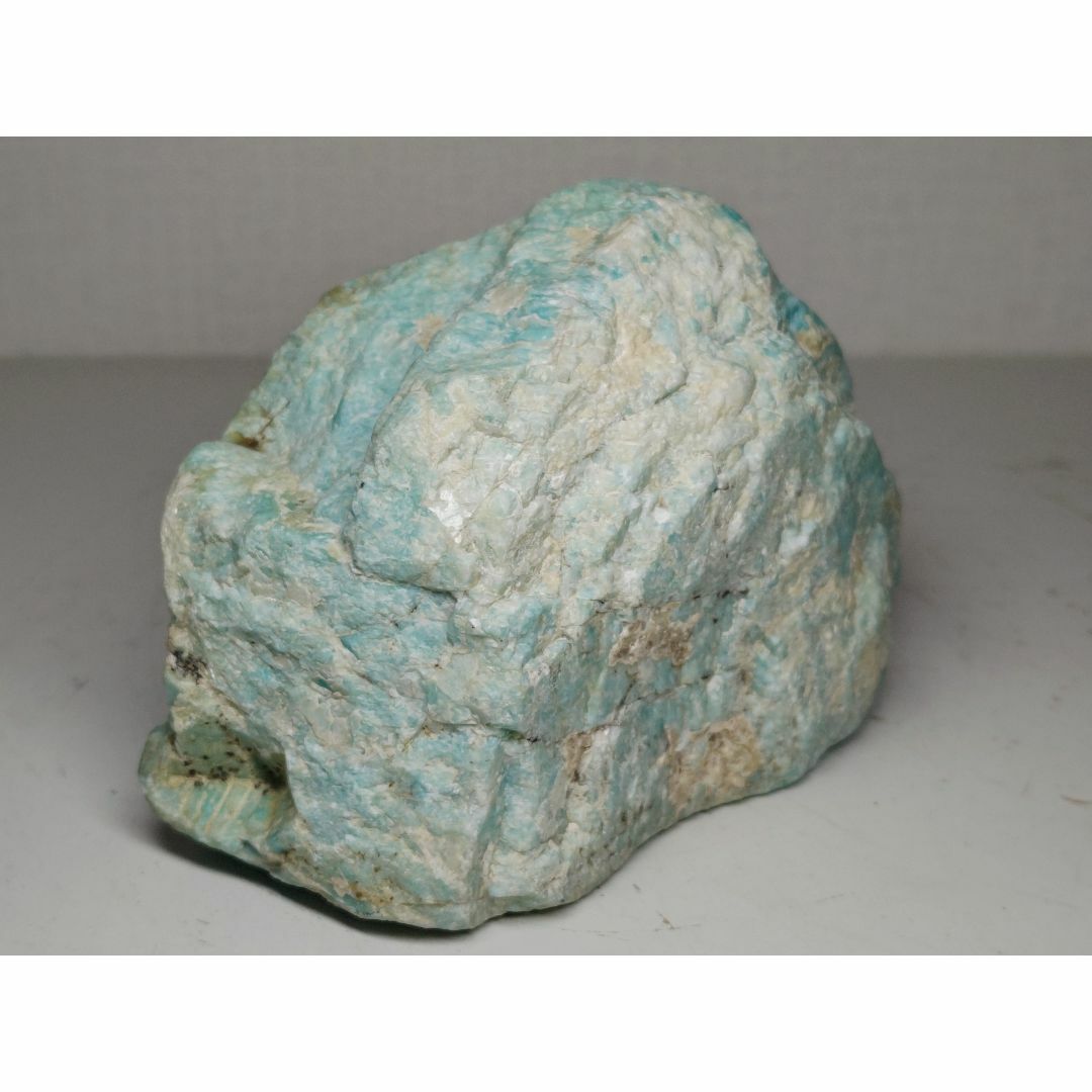 アマゾナイト① 1.1kg 孔雀石 紋石 鑑賞石 原石 自然石 鉱物 鉱石 水石