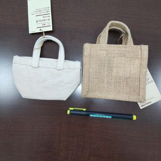 ムジルシリョウヒン(MUJI (無印良品))の無印良品 ミニバッグ ２個(トートバッグ)