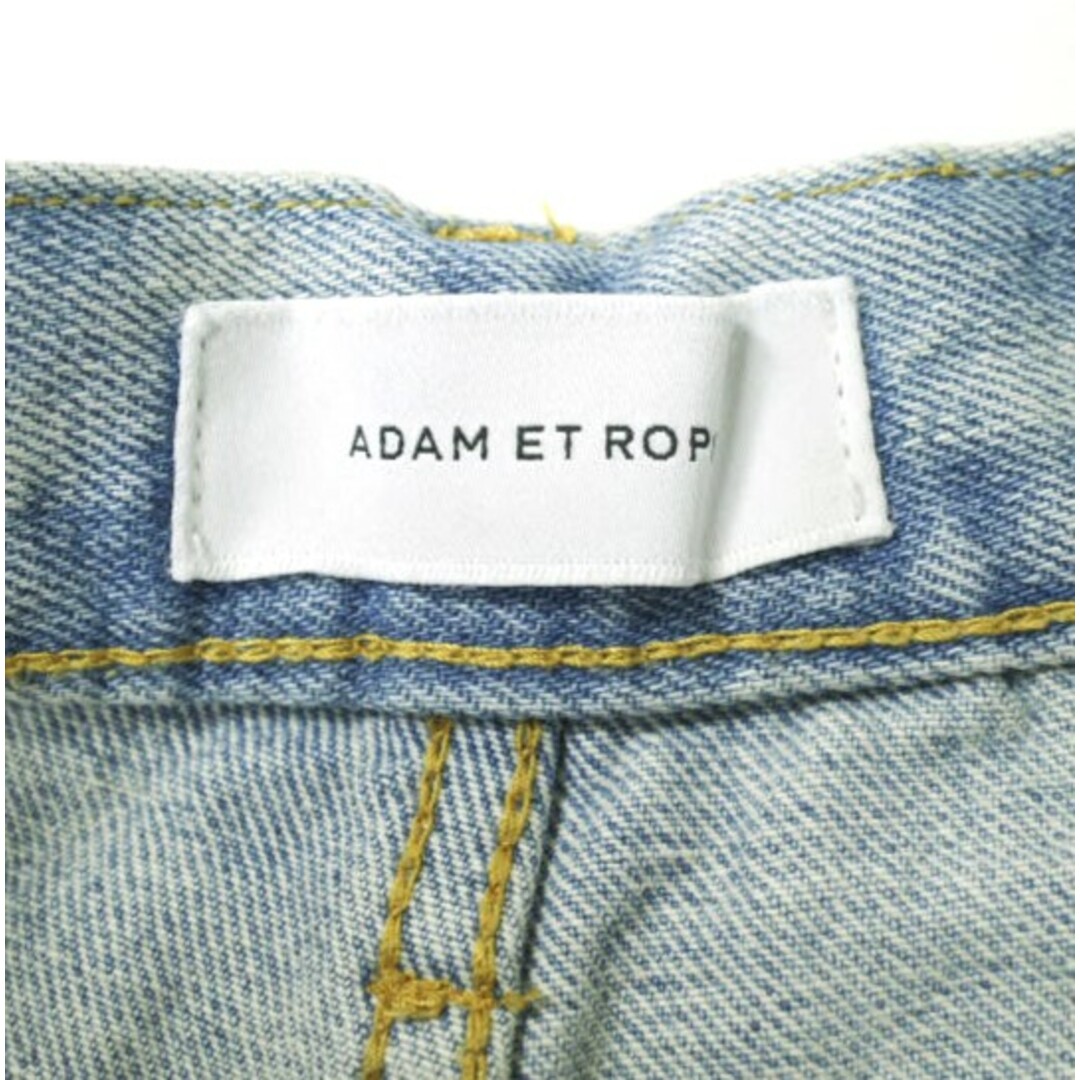 Adam et Rope'(アダムエロぺ)のADAM ET ROPE アダムエロペ 22AW サステナブル フレアデニム GAS22070 34 サックスブルー ジーンズ ジップフライ パンツ ボトムス【中古】【ADAM ET ROPE】 レディースのパンツ(デニム/ジーンズ)の商品写真