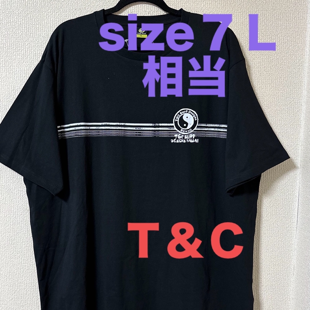 大きいサイズメンズ＊新品タグ付きＴ＆Ｃ　Ｔシャツ メンズのトップス(Tシャツ/カットソー(半袖/袖なし))の商品写真