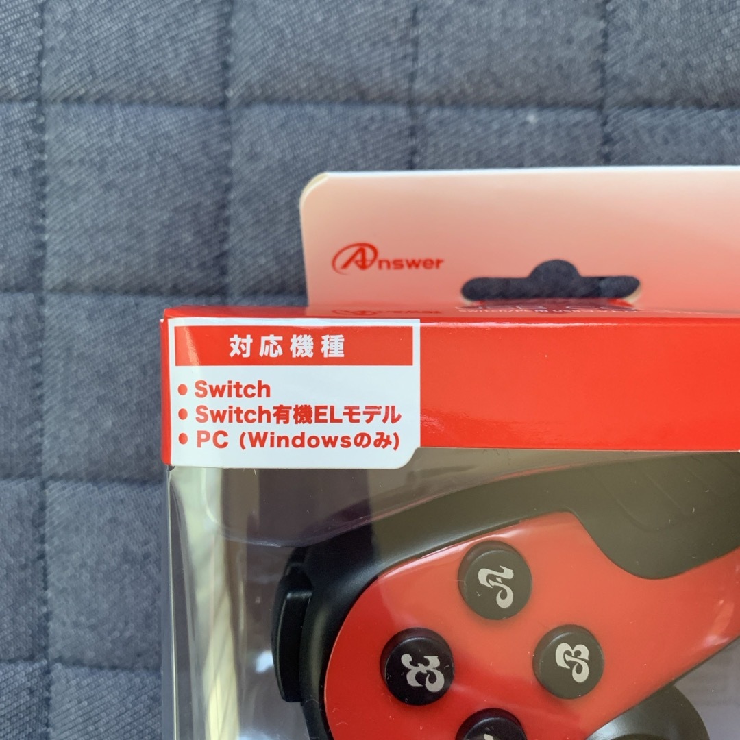 Nintendo Switch(ニンテンドースイッチ)のSwitch用 USBコントローラPro Lite レッド エンタメ/ホビーのゲームソフト/ゲーム機本体(その他)の商品写真