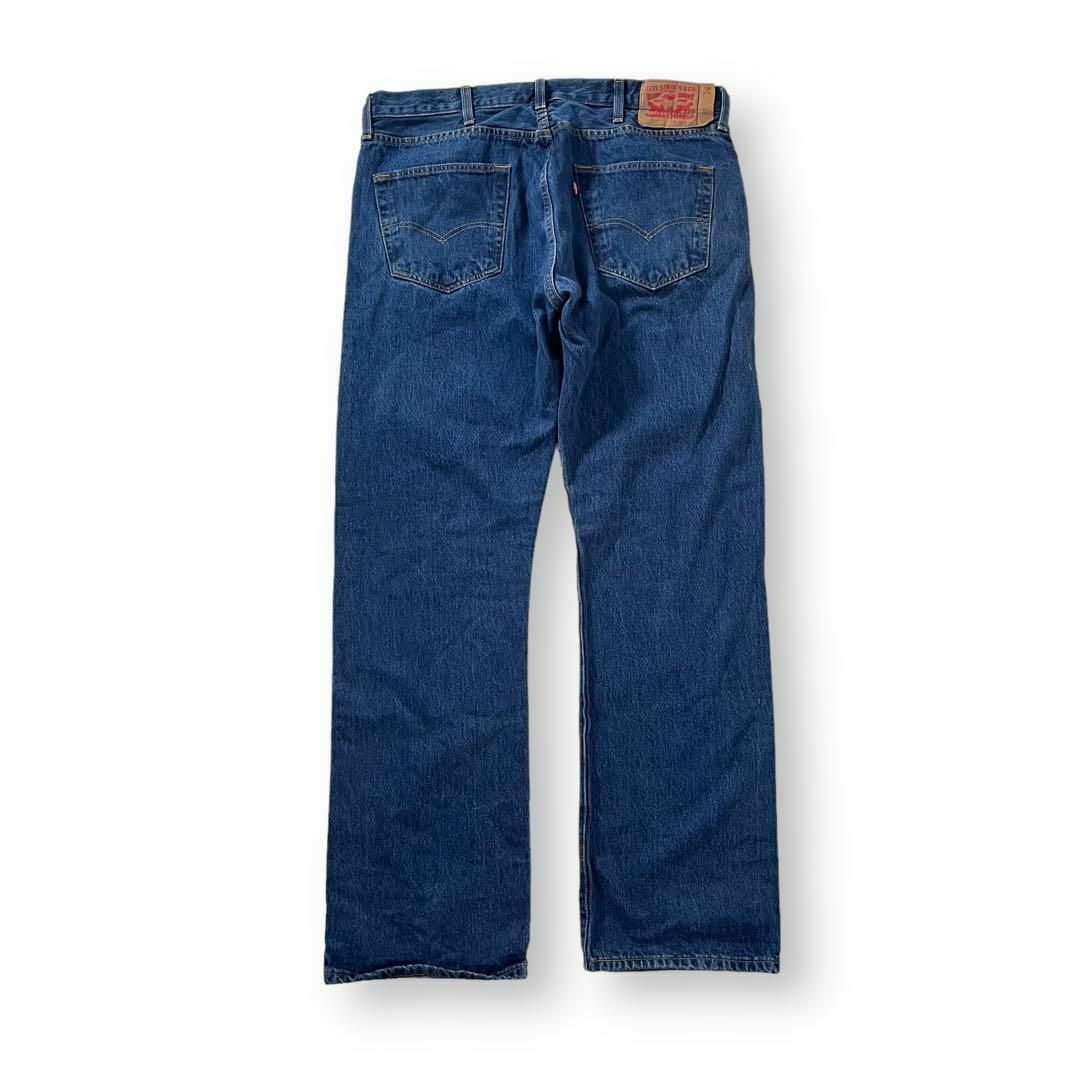 Levi's(リーバイス)の海外古着 紺色 リーバイス 501 デニム w38 L34 大きいサイズ メンズのパンツ(デニム/ジーンズ)の商品写真