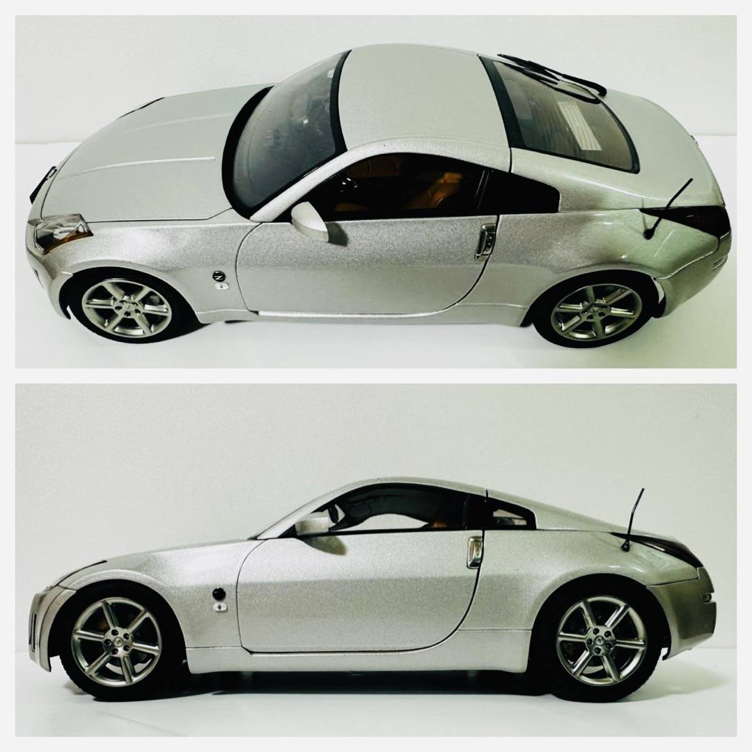 【2024年新作】 Z Fairlady Autoart 350 乗用車 - 15335 Damaged 1/18 Pearl White 乗用車