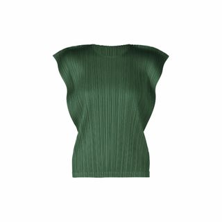 プリーツプリーズイッセイミヤケ(PLEATS PLEASE ISSEY MIYAKE)のPLEATS PLEASE ISSEY MIYAKE丸首フレンチスリーブシャツ(Tシャツ(半袖/袖なし))