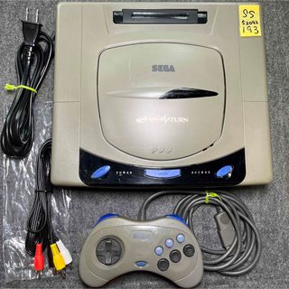 セガ(SEGA)の【すぐ遊べる】SS セガサターン 本体 メンテ清掃 電池交換済み 管理193(家庭用ゲーム機本体)