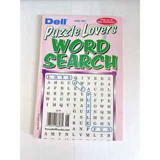 DELL   WORD SEARCH PUZZLES ワードサーチ　パズル　1(語学/資格/講座)