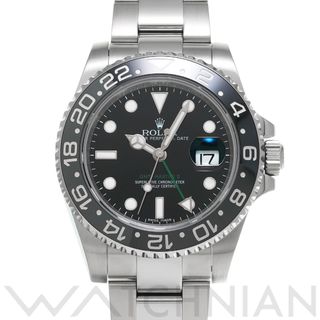 ロレックス(ROLEX)の中古 ロレックス ROLEX 116710LN ランダムシリアル ブラック メンズ 腕時計(腕時計(アナログ))