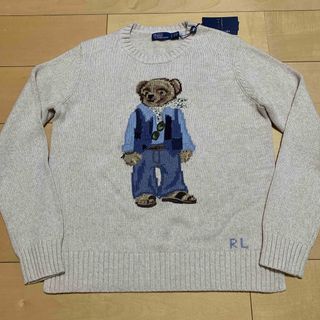 ポロラルフローレン(POLO RALPH LAUREN)の新品　ポロラルフローレン　ベアー　ニット(ニット/セーター)