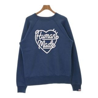 ヒューマンメイド(HUMAN MADE)のHUMAN MADE ヒューマンメイド スウェット L 紺等 【古着】【中古】(スウェット)