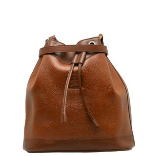 BURBERRY - バーバリー ノバチェック シャドーホース ショルダーバッグ バケットバッグ レザー レディース BURBERRY 【1-0138979】