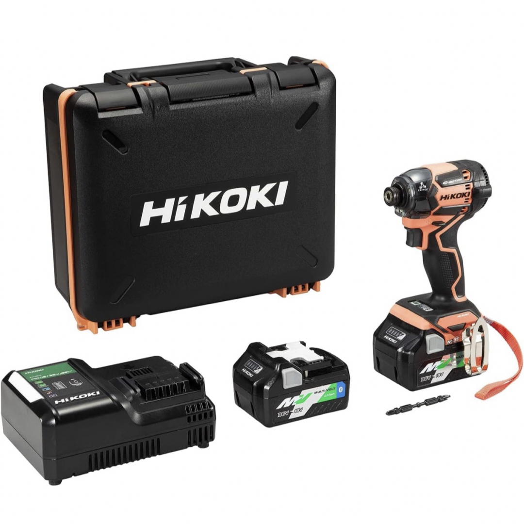 ハイコーキ(ハイコーキ)のHiKOKIインパクトドライバー WH36DC(2XPS)(CS) 自動車/バイクのバイク(工具)の商品写真