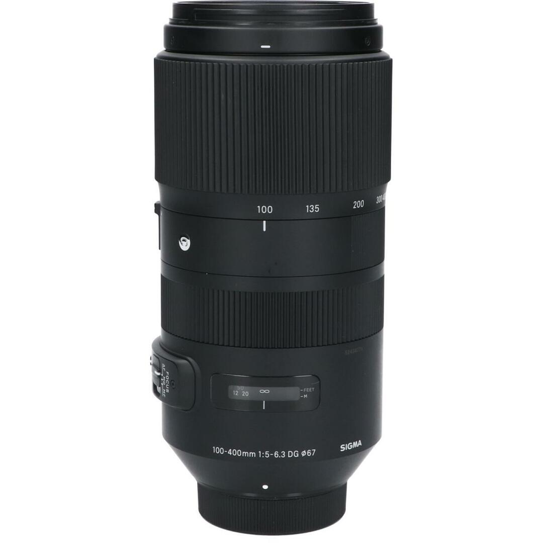 SIGMA(シグマ)のＳＩＧＭＡ　ニコン（Ｃ）１００－４００ｍｍ　Ｆ５－６．３ＤＧ　ＯＳ スマホ/家電/カメラのカメラ(レンズ(ズーム))の商品写真