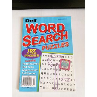 DELL   WORD SEARCH PUZZLES ワードサーチ　パズル　4(語学/資格/講座)