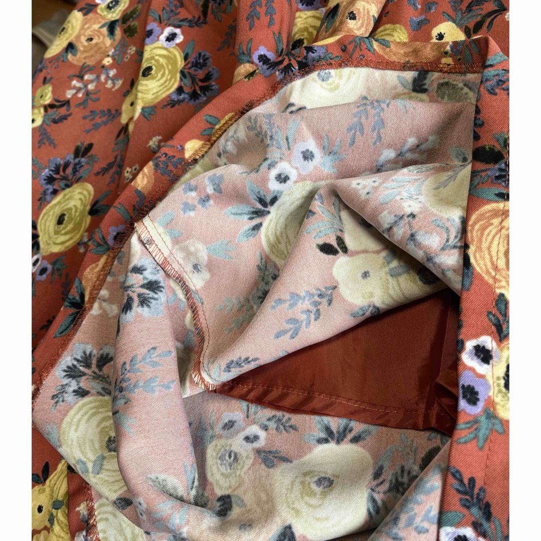 OZOC(オゾック)のozoc 花柄ロングスカート レディースのスカート(ロングスカート)の商品写真