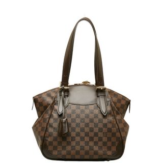 ルイヴィトン(LOUIS VUITTON)のルイ ヴィトン ダミエ ヴェローナMM ショルダーバッグ N41118 PVC レディース LOUIS VUITTON 【222-37025】(ショルダーバッグ)