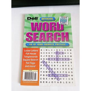 DELL   WORD SEARCH PUZZLES ワードサーチ　パズル　6(語学/資格/講座)