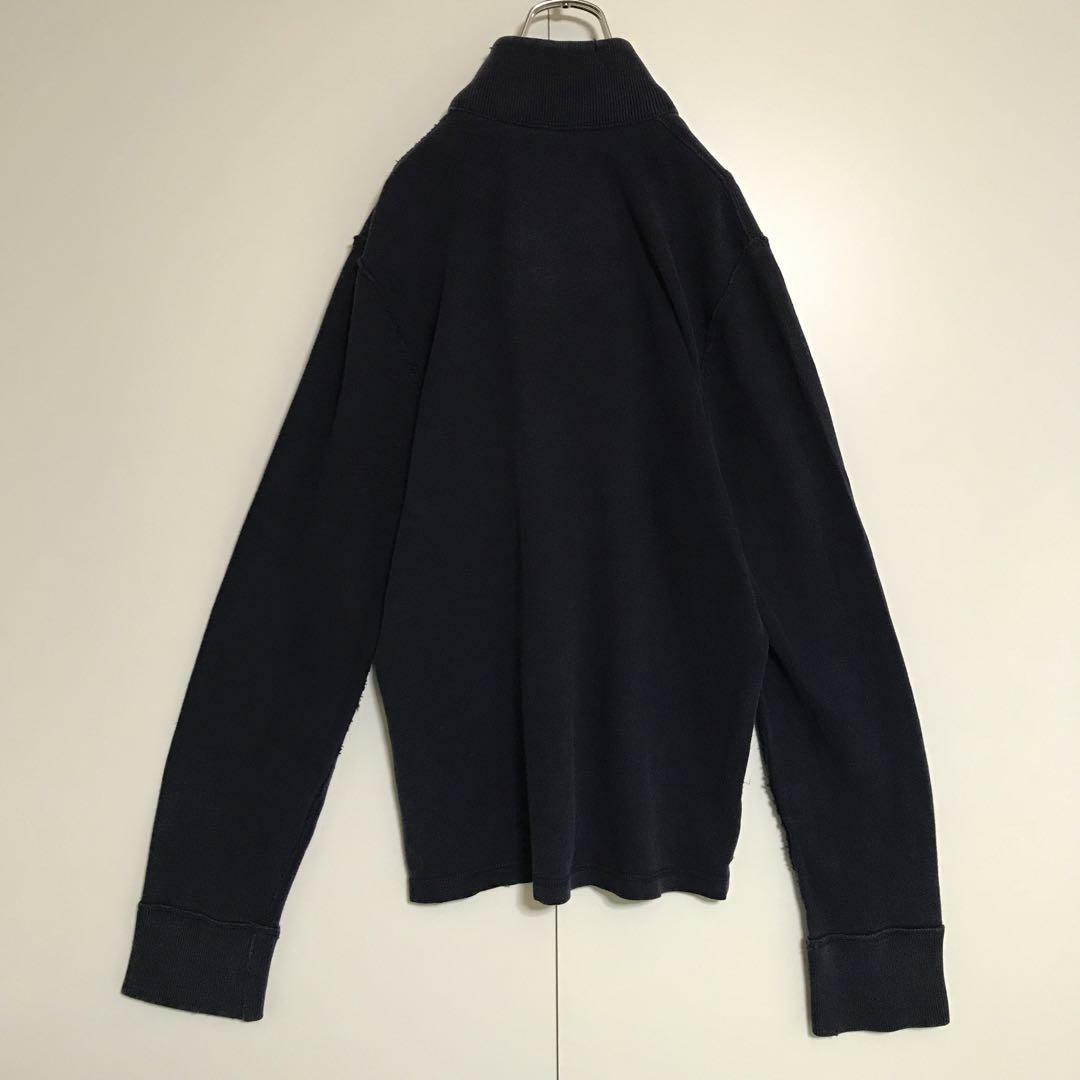 Abercrombie&Fitch(アバクロンビーアンドフィッチ)の【ダメージ加工】アバクロンビー＆フィッチ　ハイネックトップス　C395 メンズのトップス(スウェット)の商品写真