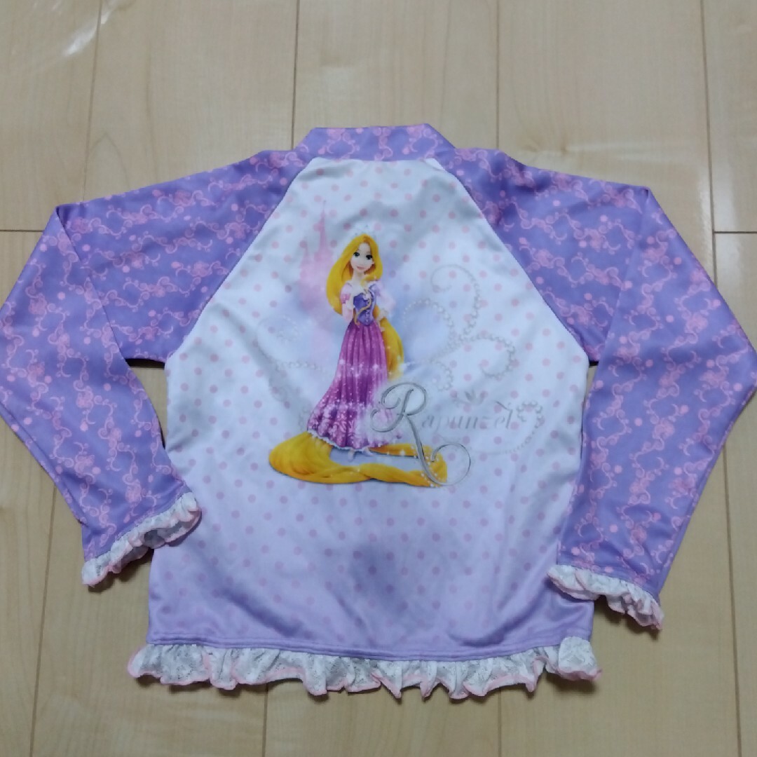 ラプンツェル　ラッシュガード110 キッズ/ベビー/マタニティのキッズ服女の子用(90cm~)(カーディガン)の商品写真