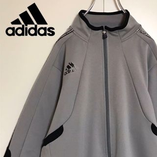 アディダス(adidas)の【万国旗タグ】アディダス　ロゴプリント入りジャージ　薄手　入手困難　F907(ジャージ)