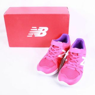 ニューバランス(New Balance)のNew Balance　ニューバランス シューズ キッズ　スニーカー　ピンク　22.5(スニーカー)