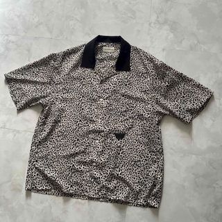 【FORSOMEONE】 PANTHER SHIRT 総柄 半袖シャツ