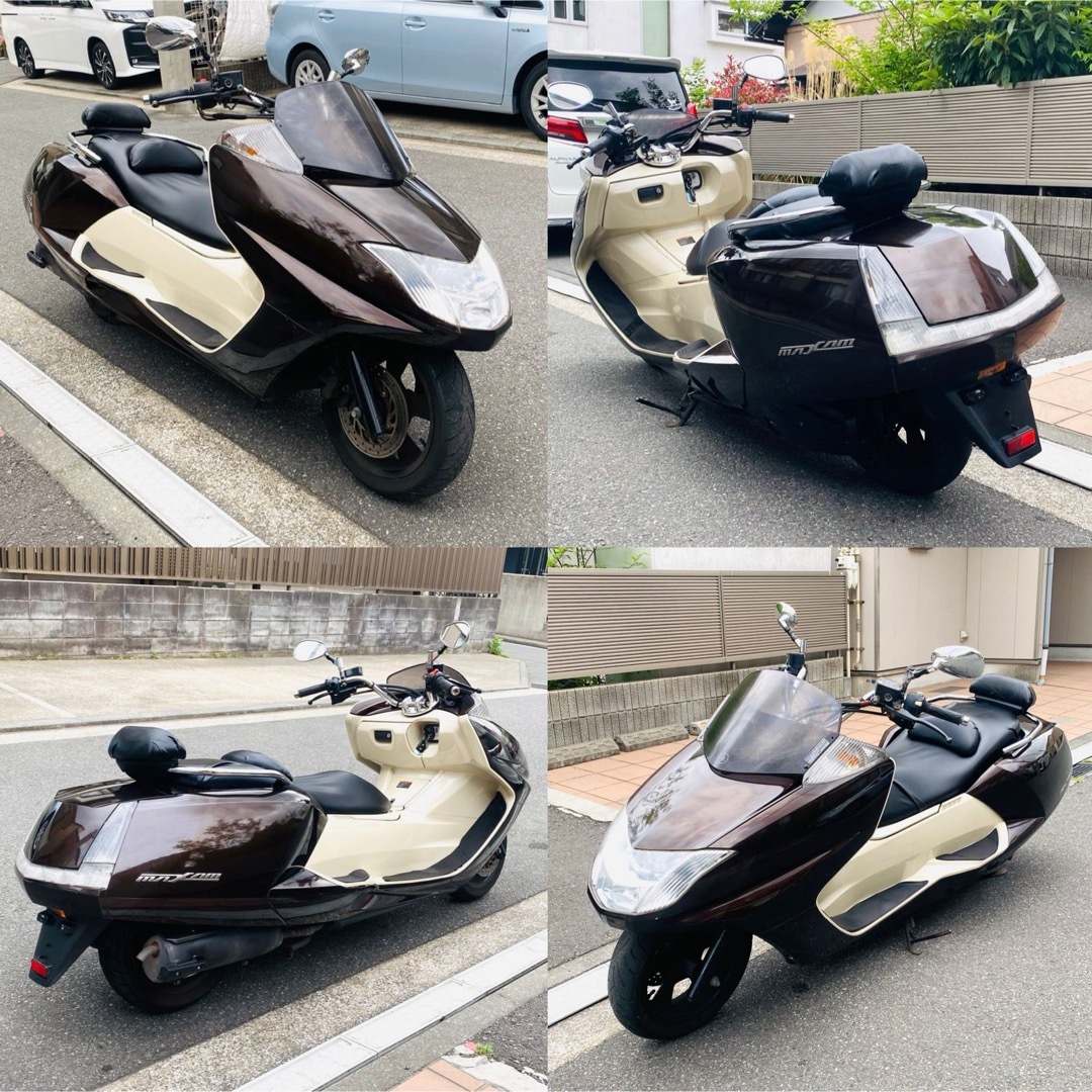 ヤマハ(ヤマハ)のYAMAHAマグザムSG21J大人気お洒落なブラウンマグザム入庫しました^_^ 自動車/バイクのバイク(車体)の商品写真