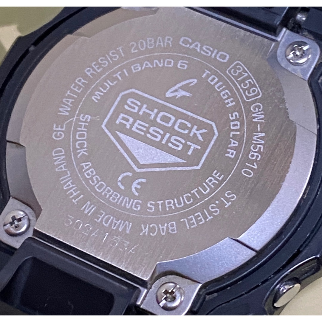 G-SHOCK(ジーショック)の電波ソーラー　G-SHOCK　GW-M5610-1BJF メンズの時計(腕時計(デジタル))の商品写真