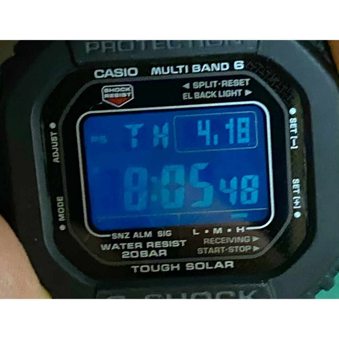 G-SHOCK(ジーショック)の電波ソーラー　G-SHOCK　GW-M5610-1BJF メンズの時計(腕時計(デジタル))の商品写真