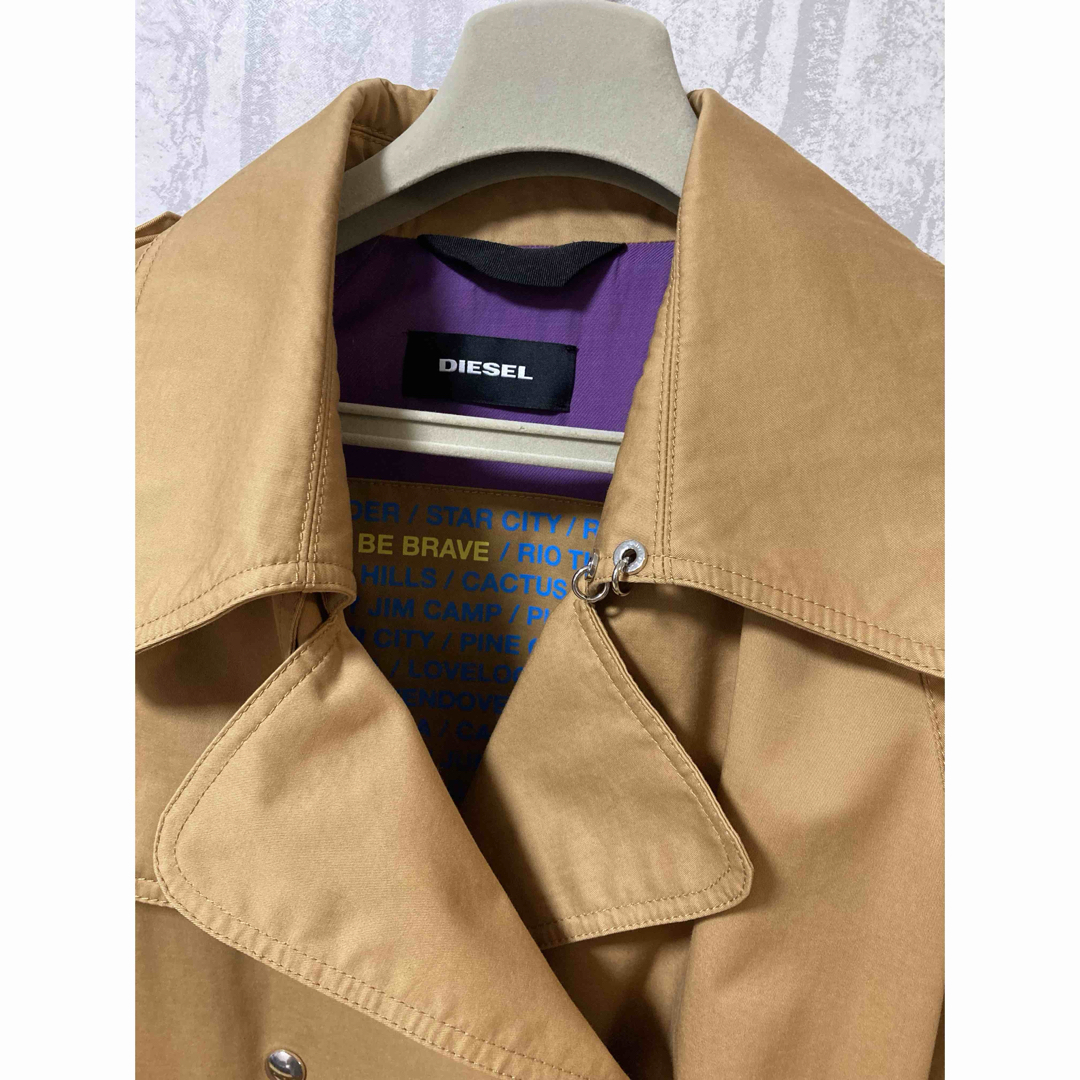 DIESEL - DIESEL トレンチコート 美品の通販 by モモ's shop DIESEL - DIESEL トレンチコート 美品の通販 by モモ's shop
