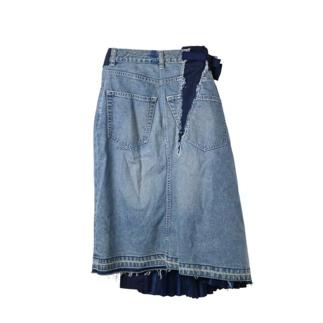sacai - Sacai ドッキング デニムスカートの通販 by CYCLE HEARTS sacai - Sacai ドッキング デニムスカートの通販 by CYCLE HEARTS