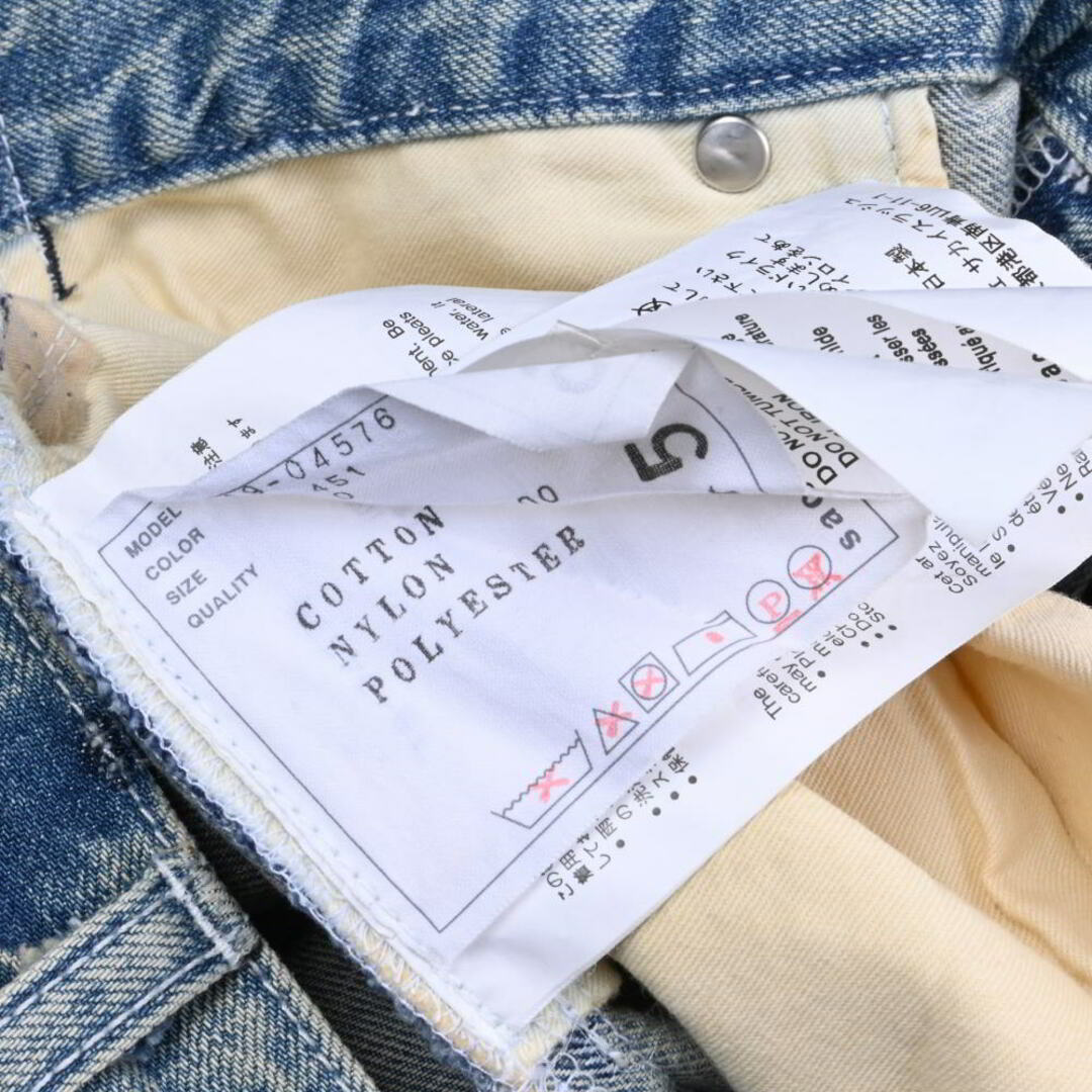 sacai - Sacai ドッキング デニムスカートの通販 by CYCLE sacai - Sacai ドッキング デニムスカートの通販 by CYCLE