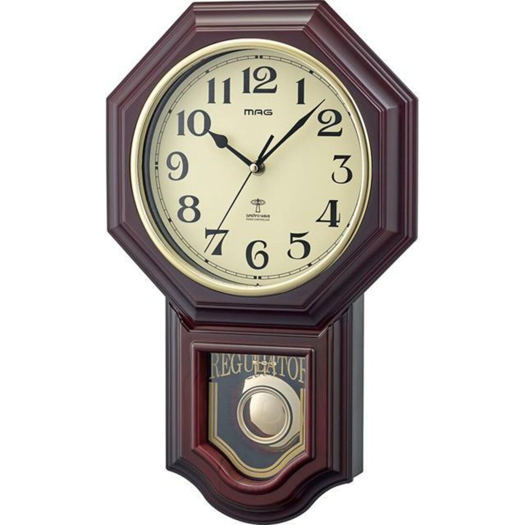 振り子時計 インテリア/住まい/日用品のインテリア小物(置時計)の商品写真