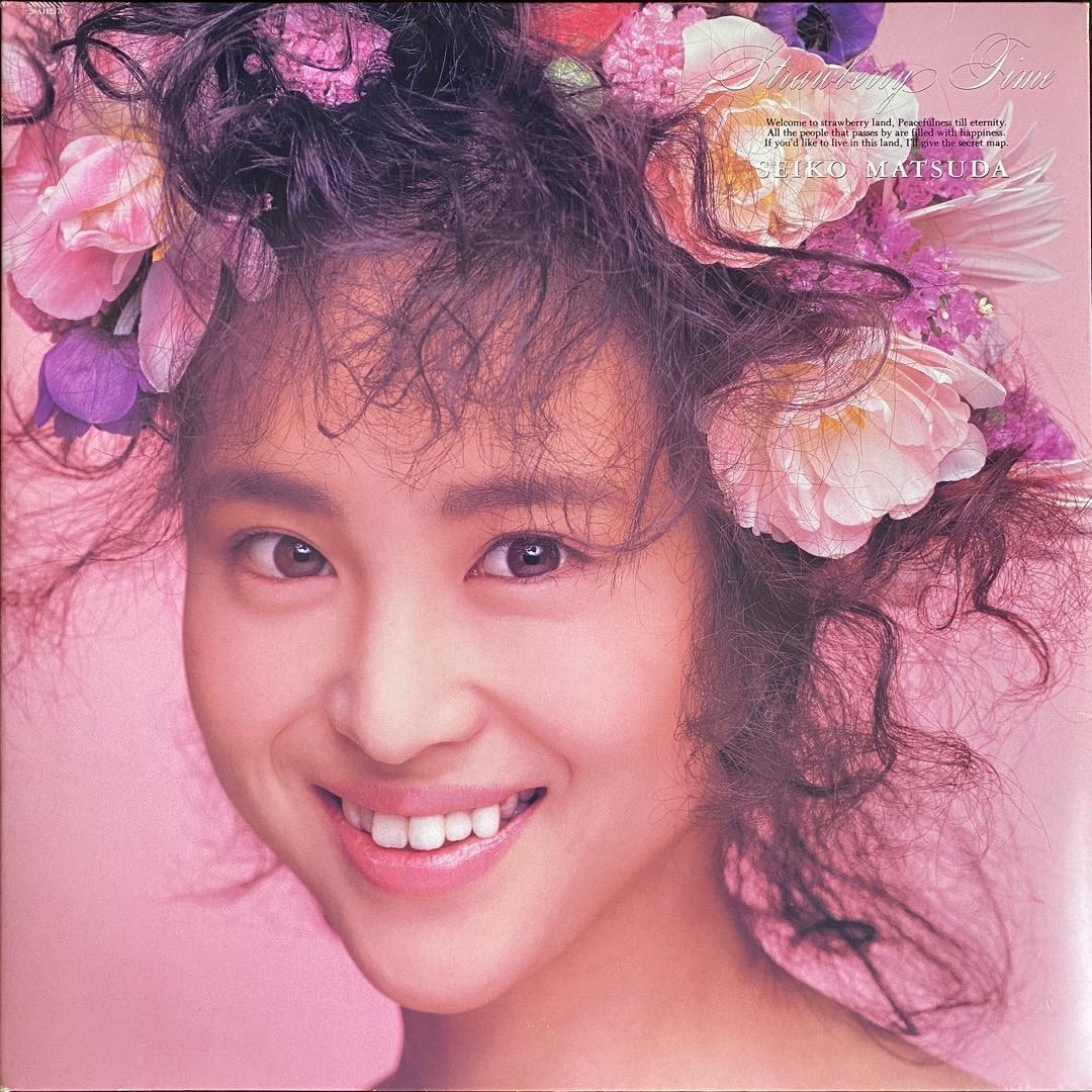 松田聖子「Strawberry Time」レコード（未検品） エンタメ/ホビーのCD(ポップス/ロック(邦楽))の商品写真