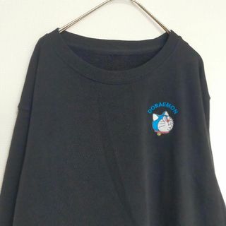 ジーユー(GU)のGU×ASOKO ドラえもんコラボ 長袖 スウェット トップスのみ メンズ XL(Tシャツ/カットソー(七分/長袖))