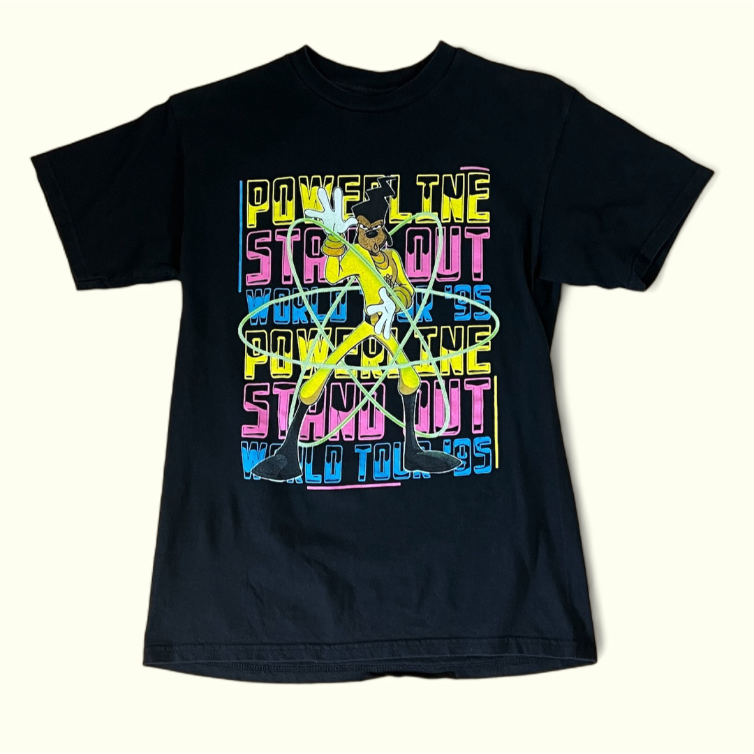 Disney(ディズニー)のPOWERLINE STAND OUT WORLD TOUR ‘95 Tシャツ メンズのトップス(Tシャツ/カットソー(半袖/袖なし))の商品写真
