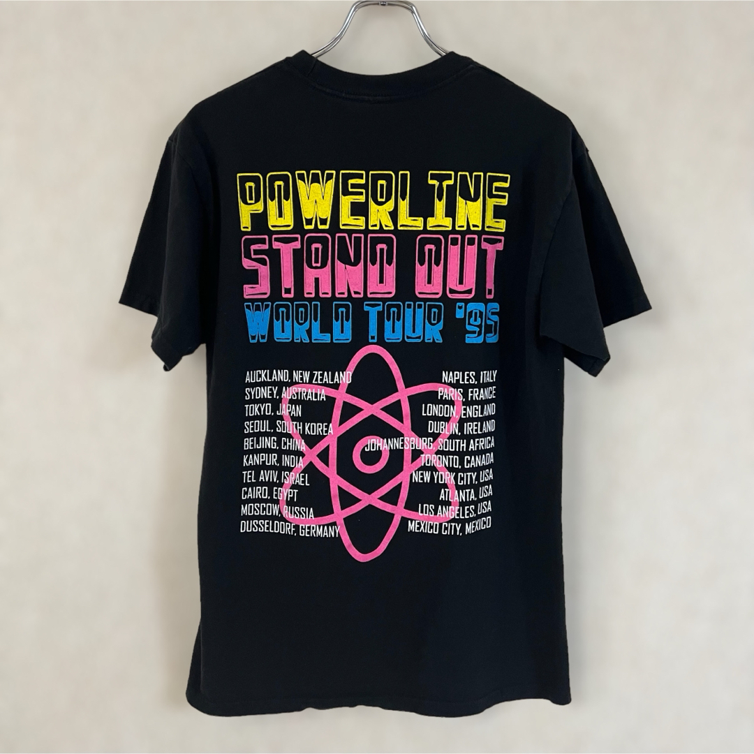 Disney(ディズニー)のPOWERLINE STAND OUT WORLD TOUR ‘95 Tシャツ メンズのトップス(Tシャツ/カットソー(半袖/袖なし))の商品写真