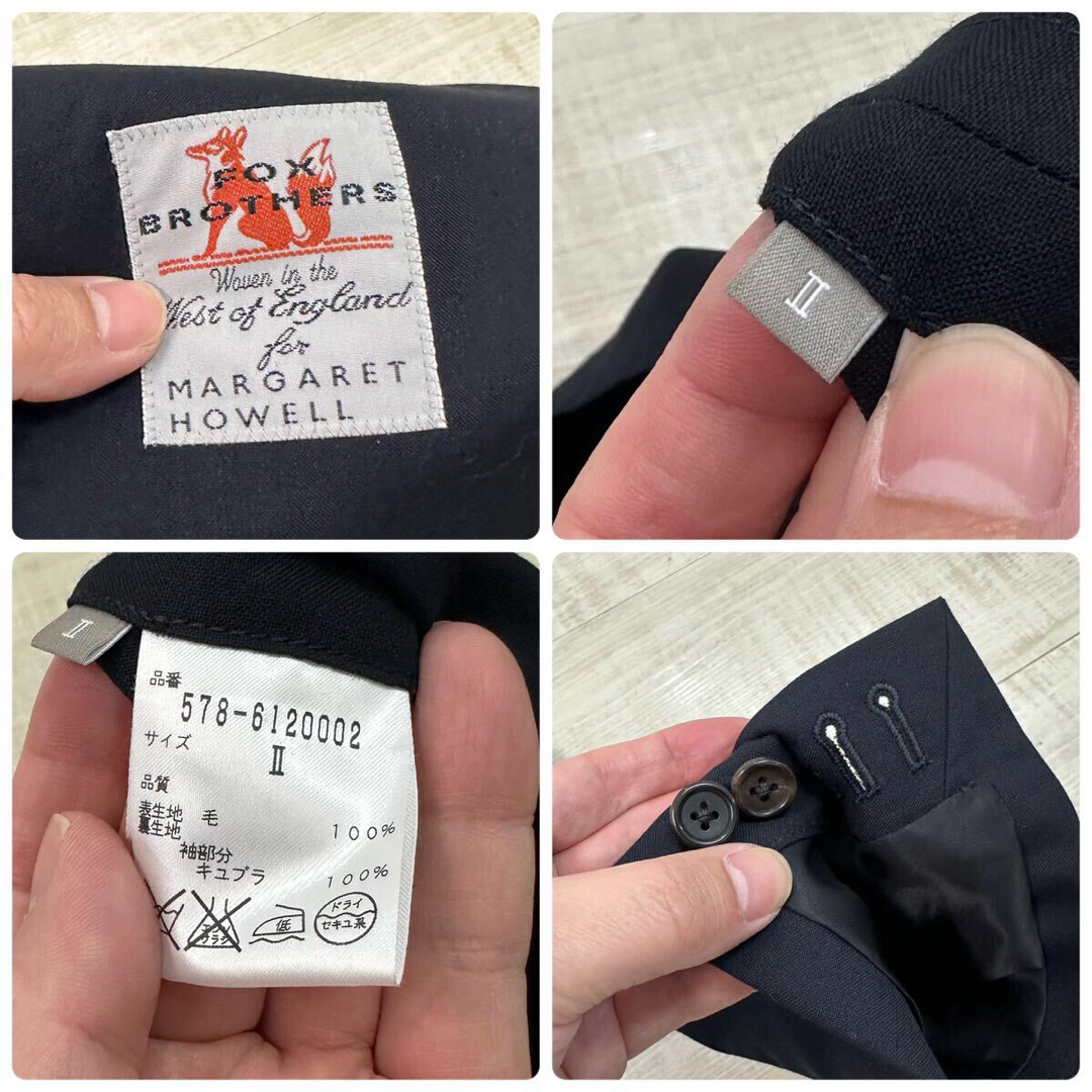 MARGARET HOWELL(マーガレットハウエル)のマーガレットハウエル トロピカル ウール 2B スーツ セット アップ 2 レディースのレディース その他(セット/コーデ)の商品写真