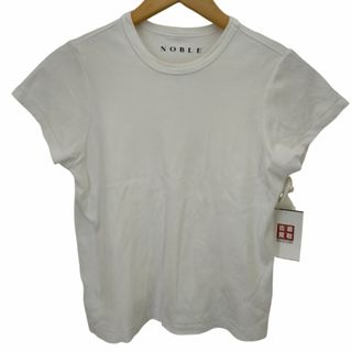 ノーブル(Noble)のNoble(ノーブル) 23SS スビンコットンスムースコンパクトTシャツ(Tシャツ(半袖/袖なし))