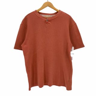 エディーバウアー(Eddie Bauer)のEddie Bauer(エディーバウアー) ヘンリーネック コットンカットソー(Tシャツ/カットソー(半袖/袖なし))