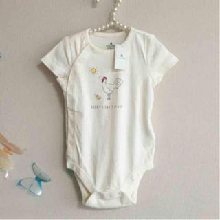 ベビーギャップ(babyGAP)のbabygap☆新品☆80☆前開きロンパース(ロンパース)