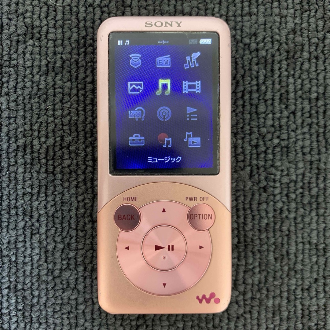 WALKMAN(ウォークマン)のSONY WALKMAN NW-S754 ソニー ウォークマン 8GB ピンク スマホ/家電/カメラのオーディオ機器(ポータブルプレーヤー)の商品写真