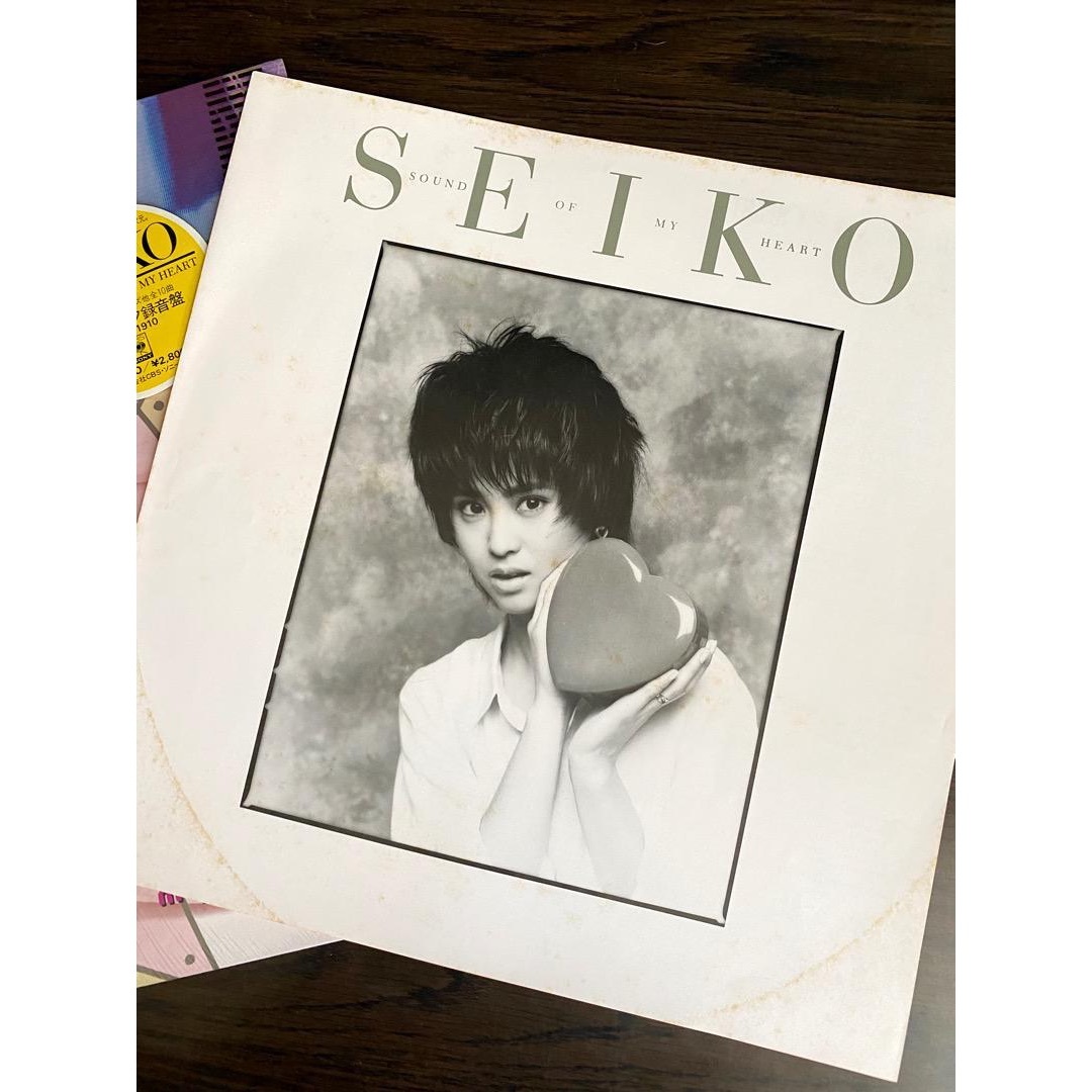 松田聖子「SOUND OF MY HEART」レコード（未検品） エンタメ/ホビーのCD(ポップス/ロック(邦楽))の商品写真