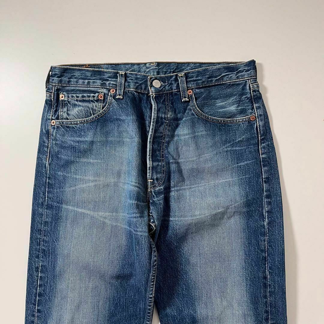 Levi's(リーバイス)の00s ユーロリーバイス スペイン製 色落ち デニム インディゴ w33 L36 メンズのパンツ(デニム/ジーンズ)の商品写真