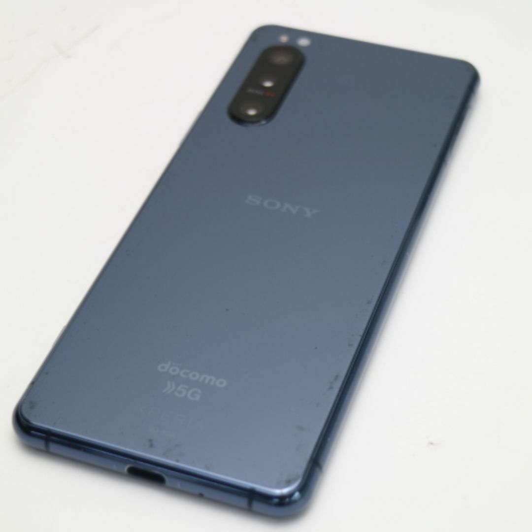 Xperia(エクスペリア)の超美品 SO-52A Xperia 5 II ブルー M666 スマホ/家電/カメラのスマートフォン/携帯電話(スマートフォン本体)の商品写真