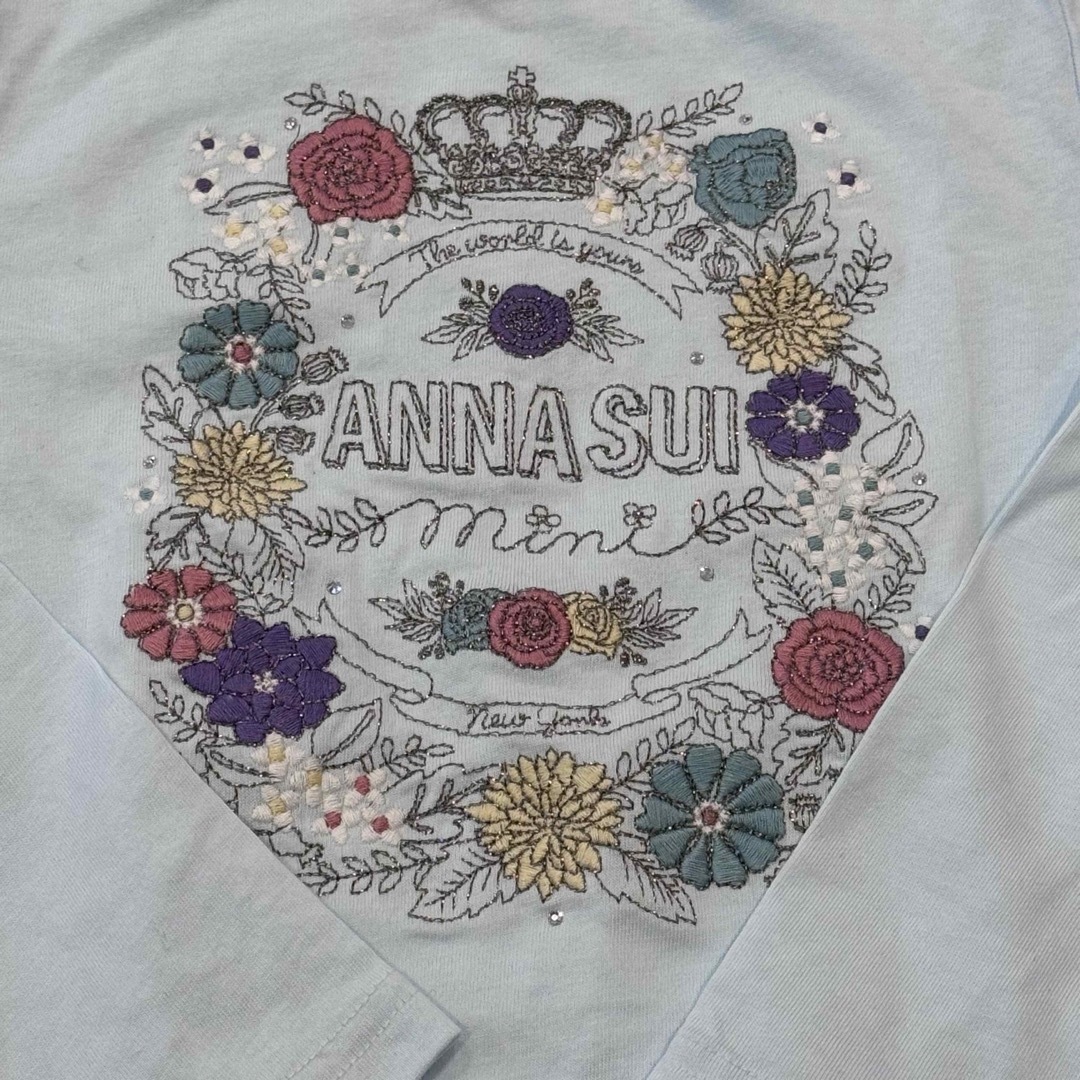 ANNA SUI mini(アナスイミニ)のアナスイミニ　トップス　130 キッズ/ベビー/マタニティのキッズ服女の子用(90cm~)(Tシャツ/カットソー)の商品写真