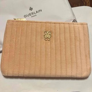 GUERLAIN - 【未使用】GUERLAIN  ノベルティー　ピンクベルベットポーチ