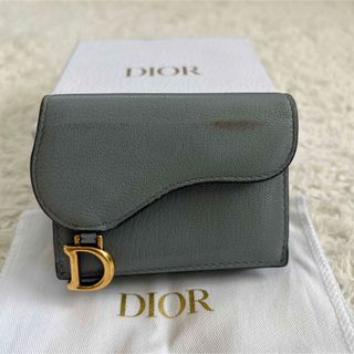 クリスチャンディオール(Christian Dior)のChristian Dior クリスチャンディオール サドルロータス　折財布(財布)