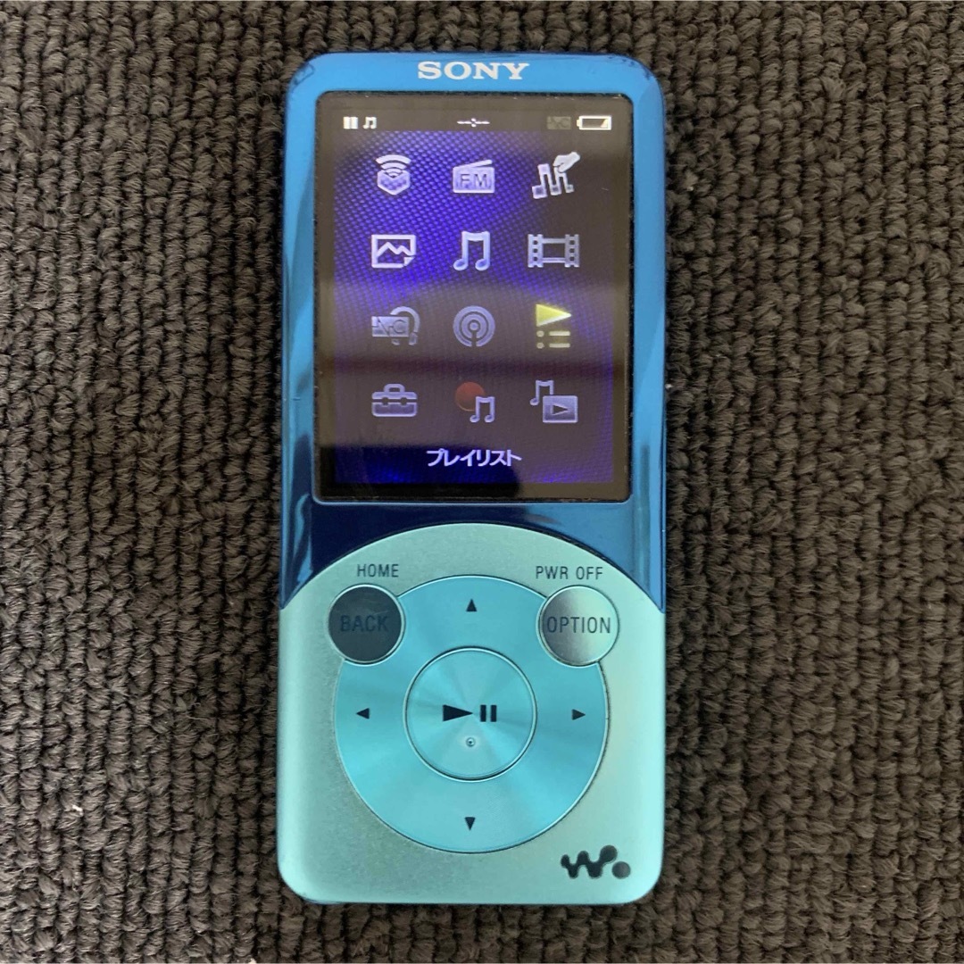 WALKMAN(ウォークマン)のSONY WALKMAN NW-S754 ソニー ウォークマン 8GB ブルー スマホ/家電/カメラのオーディオ機器(ポータブルプレーヤー)の商品写真