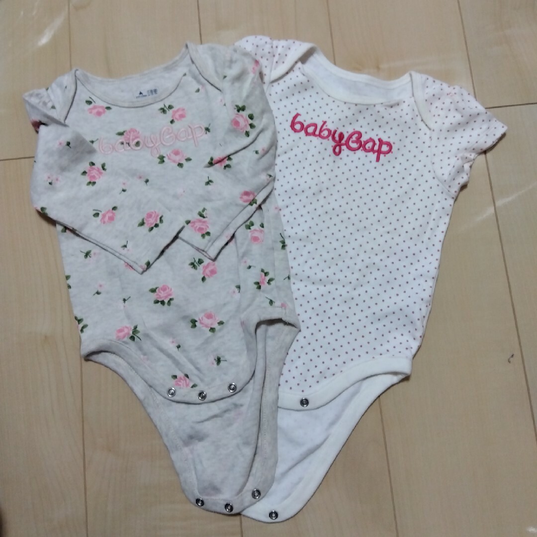 babyGAP(ベビーギャップ)のbabyGAPベビーロンパースセット80 キッズ/ベビー/マタニティのベビー服(~85cm)(ロンパース)の商品写真